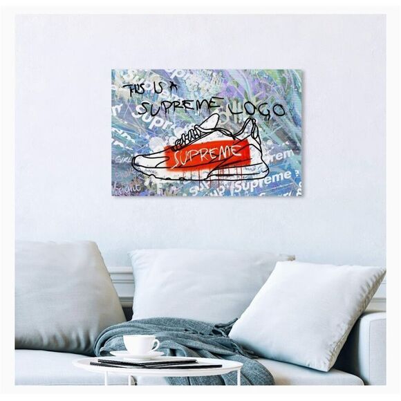 “This is a Sneaker Logo” Canvas Print - Picture 2 of 6